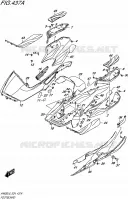 FOOTREST voor Suzuki BURGMAN 650 2016