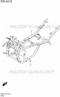 FRAME voor Suzuki BURGMAN 650 2016