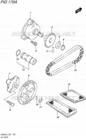 OLIEPOMP voor Suzuki BURGMAN 650 2016