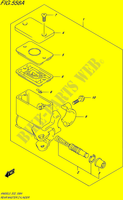 ACHTER HOOFDREMCILINDER voor Suzuki BURGMAN 650 2015