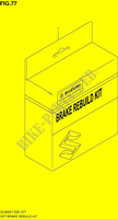 BRAKE REBUILD KIT voor Suzuki V-STROM 650 2010