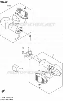 INDICATOREN voor Suzuki V-STROM 650 2014