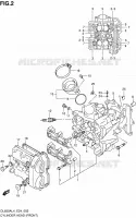 CILINDERKOP (AVT) voor Suzuki V-STROM 650 2014