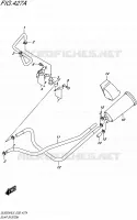 FUEL EVAP SYSTEM voor Suzuki V-STROM 650 2015