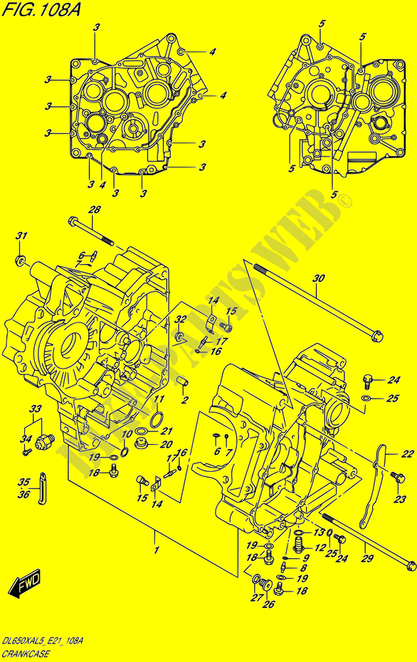 CASING voor Suzuki V-STROM 650 2015