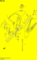 BENZINETANK (DR650SEL4 E03) voor Suzuki DR 650 2014