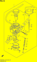 CARBURATOR (DR650SEL4 E28) voor Suzuki DR 650 2014