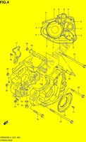 CASING voor Suzuki DR 650 2014