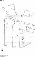 STUUR voor Suzuki DR 650 2014