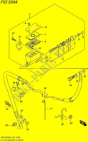 CLUTCH HOOFDREMCILINDER voor Suzuki BANDIT 1250 2015