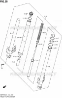 VOORVORK voor Suzuki GSR 750 2014