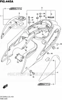 ACHTER KUIP voor Suzuki HAYABUSA 1300 2016