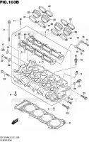 CILINDERKOP (GSX1300RAL5 E19) voor Suzuki HAYABUSA 1300 2015