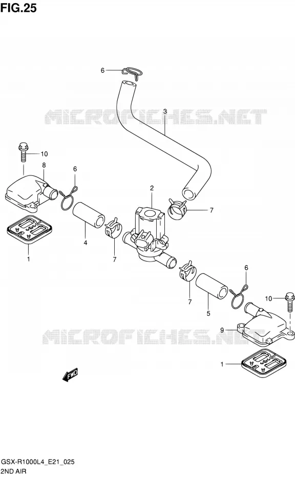 ANTI VERVUILINGS SYSTEM Suzuki MOTO 1000 GSX-R 2015  GSX-R1000 L4 (E21)