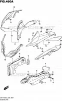 LUCHTINLAAT (YSF) KUIPDEEL/FRAME 1000 suzuki-motorfietsen GSX-R 2016 11272056