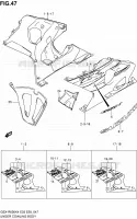 ONDERAANKLEDING (MODELE K4) voor Suzuki GSX-R 600 2004