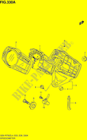 SNELHEIDSMETER (GSX R750ZL4 E03) voor Suzuki GSX-R 750 2014