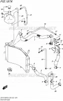 RADIATOR SLANG voor Suzuki GSX-S 1000 2016