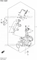 GASKLEPHUIS voor Suzuki VAN-VAN 125 2015