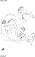 STARTMOTOR CLUTCH voor Suzuki VAN-VAN 125 2015