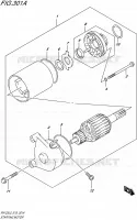 STARTMOTOR voor Suzuki VAN-VAN 125 2015