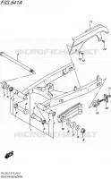 SWINGARM voor Suzuki VAN-VAN 125 2015