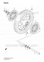 VOORWIEL voor Suzuki BOULEVARD 1500 2010
