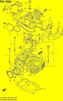CILINDERKOP (REAR) voor Suzuki BOULEVARD 1500 2014