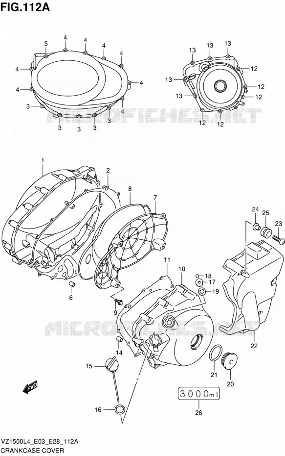 CASING Suzuki MOTO 1500 BOULEVARD 2014  VZ1500 L4 (E03,E28,E33)