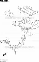 ACCU BOX   TOOLS voor Suzuki INTRUDER 1800 2015