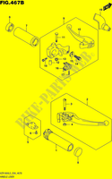 HANDGRIPS   LEVERS (VZR1800BZL5 E99) voor Suzuki INTRUDER 1800 2015