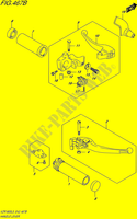 HANDGRIPS   LEVERS (VZR1800BZL5 E43) voor Suzuki INTRUDER 1800 2015