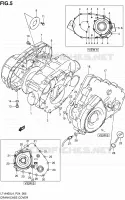 CASING voor Suzuki KINGQUAD 400 2014
