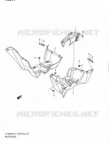 SPATBORD voor Suzuki KINGQUAD 500 2011