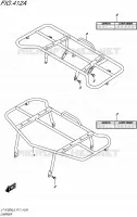 CARRIER voor Suzuki KINGQUAD 750 2015