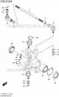 STUURINRICHTINGS   HUB voor Suzuki KINGQUAD 750 2015