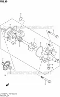 WATERPOMP voor Suzuki KINGQUAD 750 2012
