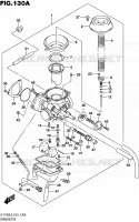 CARBURATOR voor Suzuki OZARK 250 2016