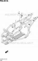 FRAME voor Suzuki OZARK 250 2016
