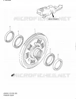 PRIMAIRKOPPELING voor Suzuki BURGMAN 650 2011
