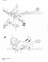 STAND voor Suzuki BURGMAN 650 2011