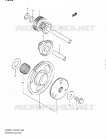 STARTMOTOR CLUTCH voor Suzuki BURGMAN 650 2011