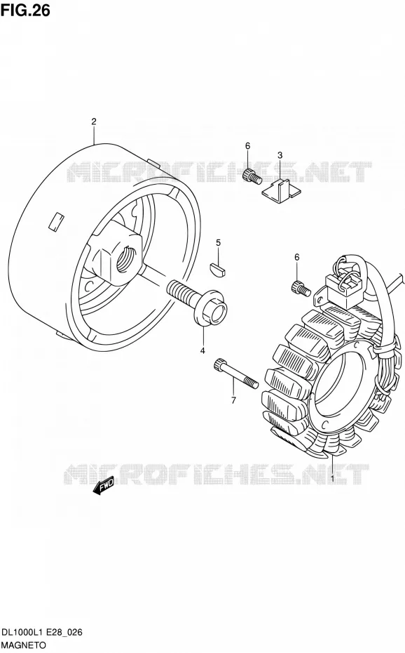 ONTSTEKING Suzuki MOTO 1000 V-STROM 2011  DL1000 L1 (E03,E28,E33)