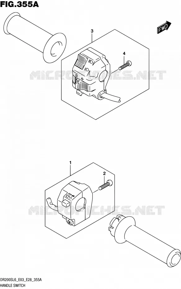 SCHAKELAARS Suzuki MOTO 200 DR 2016  DR200S L6 (E03,E28,E33)