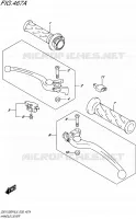 HANDGRIPS   LEVERS voor Suzuki GSX-F 1250 1992