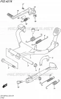 STAND voor Suzuki GSX-F 1250 1992
