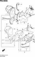 ONDERAANKLEDING voor Suzuki HAYABUSA 1300 2016