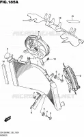 RADIATOR voor Suzuki HAYABUSA 1300 2017
