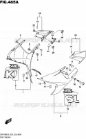 SIDE KUIP (YSF) voor Suzuki GSX-R 600 2016