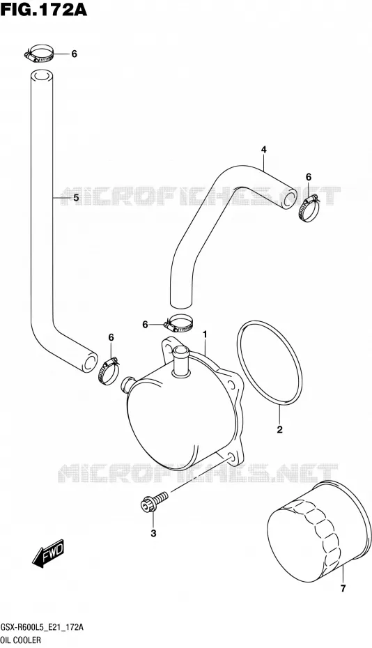 OLIE KOELER Suzuki MOTO 600 GSX-R 2015  GSX-R600UF L5 (E21)